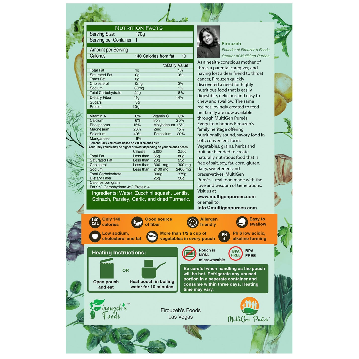 Zucchini Zen Puree